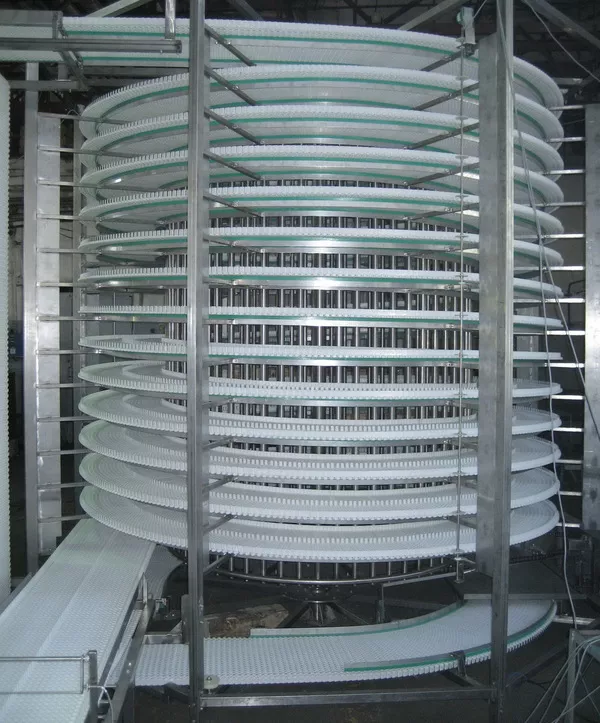 фотография продукта Спиральный конвейер шоковой заморозки 